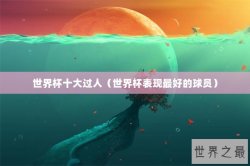世界杯十大过人（世界杯表现最好的球员）