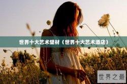 世界十大艺术壁材（世界十大艺术酒店）