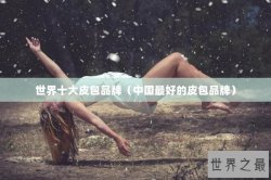 世界十大皮包品牌（中国最好的皮包品牌）
