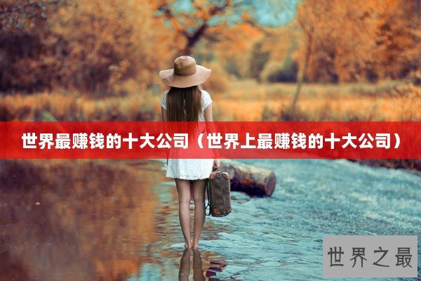 世界最赚钱的十大公司(世界上最赚钱的十大公司) 世界最赚钱的十大公司(世界上最赚钱的十大公司)
