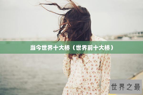 当今世界十大桥（世界前十大桥）