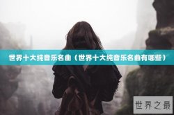 世界十大纯音乐名曲（世界十大纯音乐名曲有哪些）