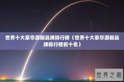 世界十大豪华游艇品牌排行榜（世界十大豪华游艇品牌排行榜前十名）