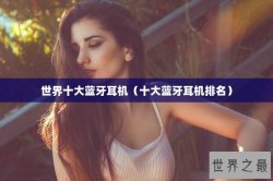 世界十大蓝牙耳机（十大蓝牙耳机排名）