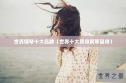 世界钢琴十大品牌（世界十大顶级钢琴品牌）