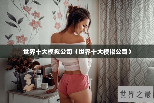 世界十大模拟公司（世界十大模拟公司）