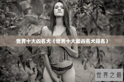 世界十大凶名犬（世界十大最凶名犬排名）