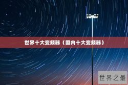 世界十大变频器（国内十大变频器）