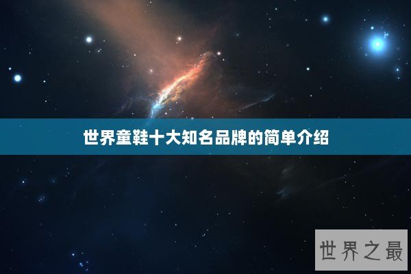 世界童鞋十大知名品牌的简单介绍