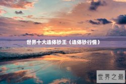 世界十大连体钞王（连体钞行情）