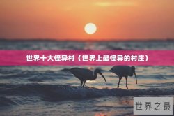 世界十大怪异村（世界上最怪异的村庄）