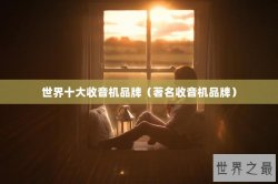 世界十大收音机品牌（著名收音机品牌）