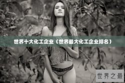 世界十大化工企业（世界最大化工企业排名）