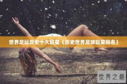 世界足坛历史十大巨星（历史世界足球巨星排名）