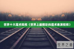 世界十大魔术视频（世界上最精彩的魔术表演视频）