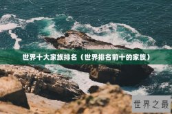 世界十大家族排名（世界排名前十的家族）