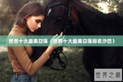 世界十大最美日落（世界十大最美日落排名沙巴）