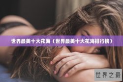 世界最美十大花海（世界最美十大花海排行榜）