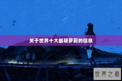 关于世界十大最萌萝莉的信息