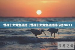 世界十大黄金品牌（世界十大黄金品牌排行榜2021）