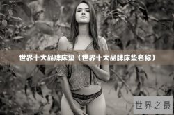 世界十大品牌床垫（世界十大品牌床垫名称）