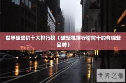 世界破壁机十大排行榜（破壁机排行榜前十的有哪些品牌）