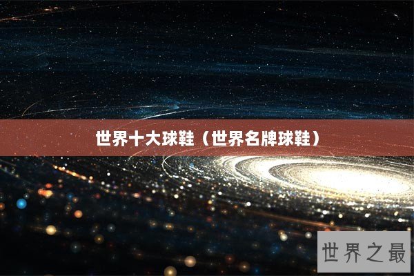 世界十大球鞋（世界名牌球鞋）