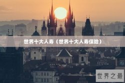 世界十大人寿（世界十大人寿保险）