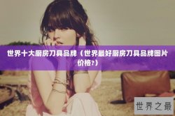 世界十大厨房刀具品牌（世界最好厨房刀具品牌图片价格?）