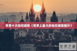 世界十大钻石戒指（世界上最大的钻石戒指图片）