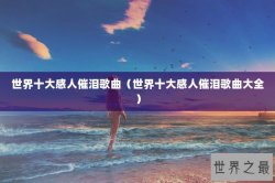 世界十大感人催泪歌曲（世界十大感人催泪歌曲大全）