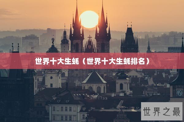 世界十大生蚝（世界十大生蚝排名）