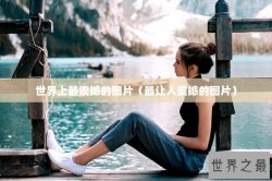 世界上最震撼的图片（最让人震撼的图片）