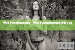 世界上最温顺的动物（世界上最温顺的动物是兔子吗）