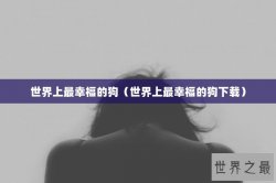 世界上最幸福的狗（世界上最幸福的狗下载）
