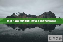 世界上最流氓的那种（世界上最流氓的蛋糕）