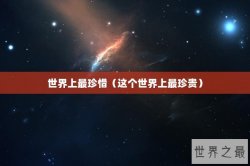 世界上最珍惜（这个世界上最珍贵）