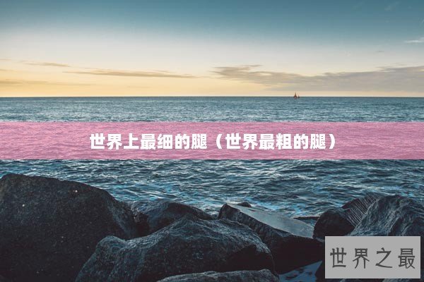 世界上最细的腿（世界最粗的腿）