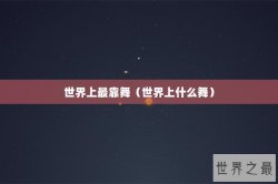 世界上最靠舞（世界上什么舞）