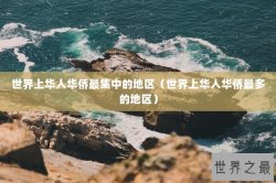 世界上华人华侨最集中的地区（世界上华人华侨最多的地区）