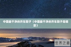 中国最干净的开车鞋子（中国最干净的开车鞋子是哪款）