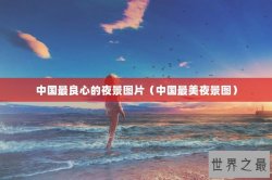 中国最良心的夜景图片（中国最美夜景图）