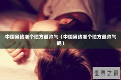 中国男孩哪个地方最帅气（中国男孩哪个地方最帅气呢）