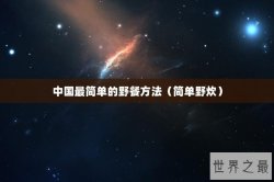 中国最简单的野餐方法（简单野炊）