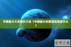 中国最火大衣图片大全（中国最火的服装品牌是什么）