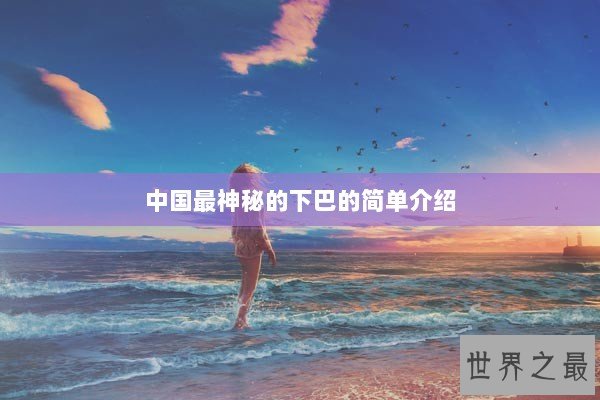 中国最神秘的下巴的简单介绍