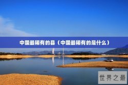 中国最稀有的县（中国最稀有的是什么）