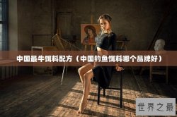 中国最牛饵料配方（中国钓鱼饵料哪个品牌好）
