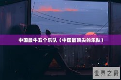 中国最牛五个乐队（中国最顶尖的乐队）