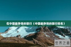 在中国最挣钱的银行（中国最挣钱的银行排名）